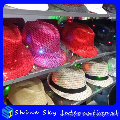 Economic New Arrival Knitted Man Led Hat